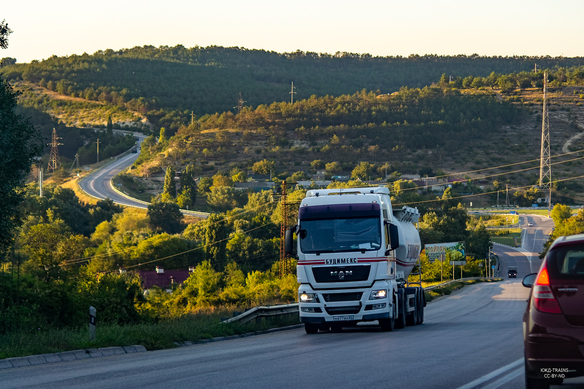 Крым, № Н 677 ВХ 82 — MAN TGX ('2007) 18.400