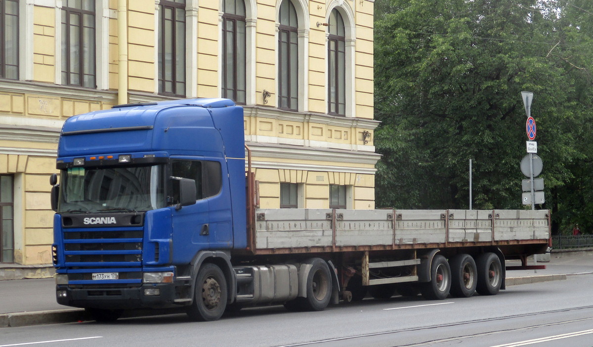 Санкт-Петербург, № М 173 УН 178 — Scania ('1996) R124L