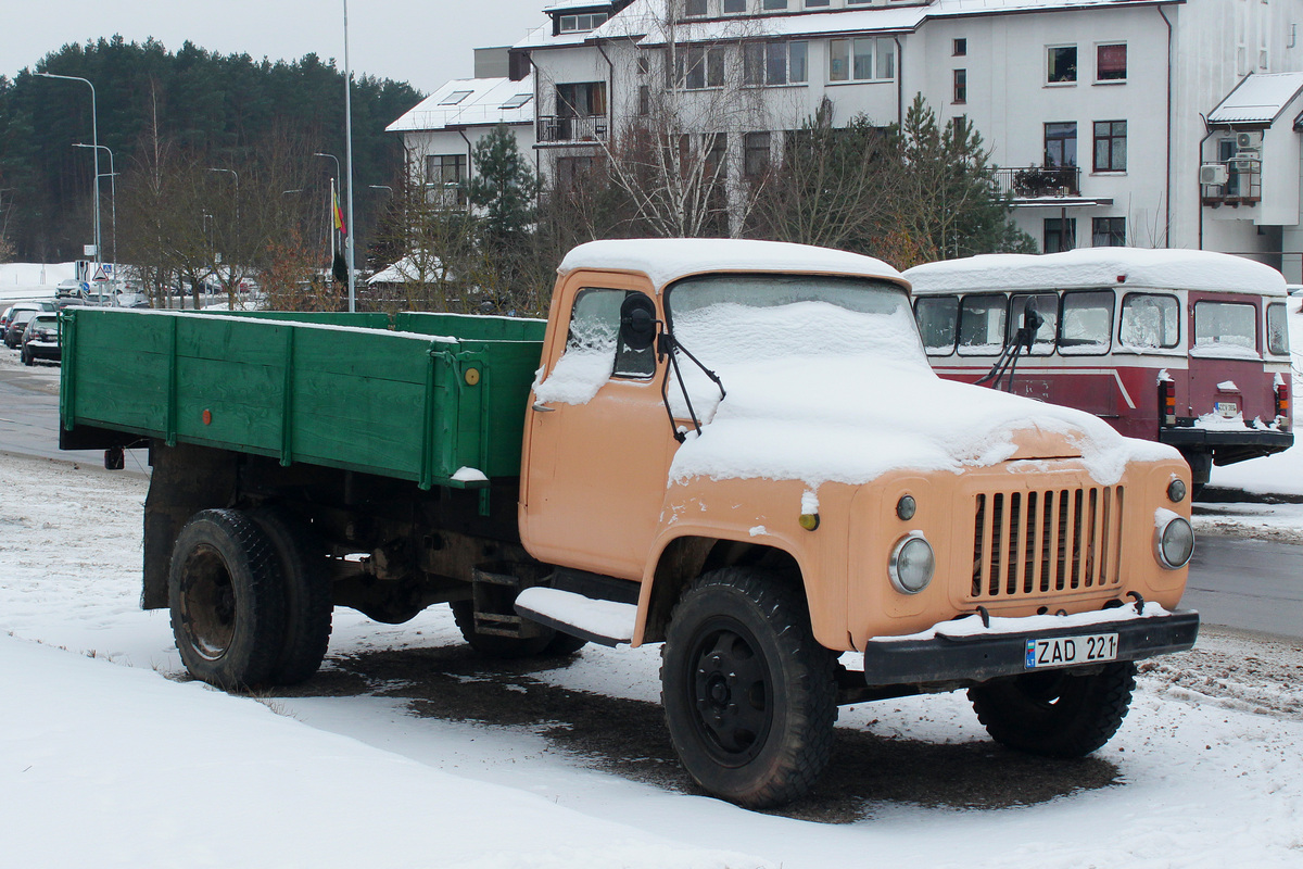 Литва, № ZAD 221 — ГАЗ-52-01