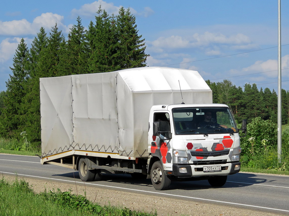 Тюменская область, № У 705 КХ 72 — Mitsubishi Fuso (общая модель)