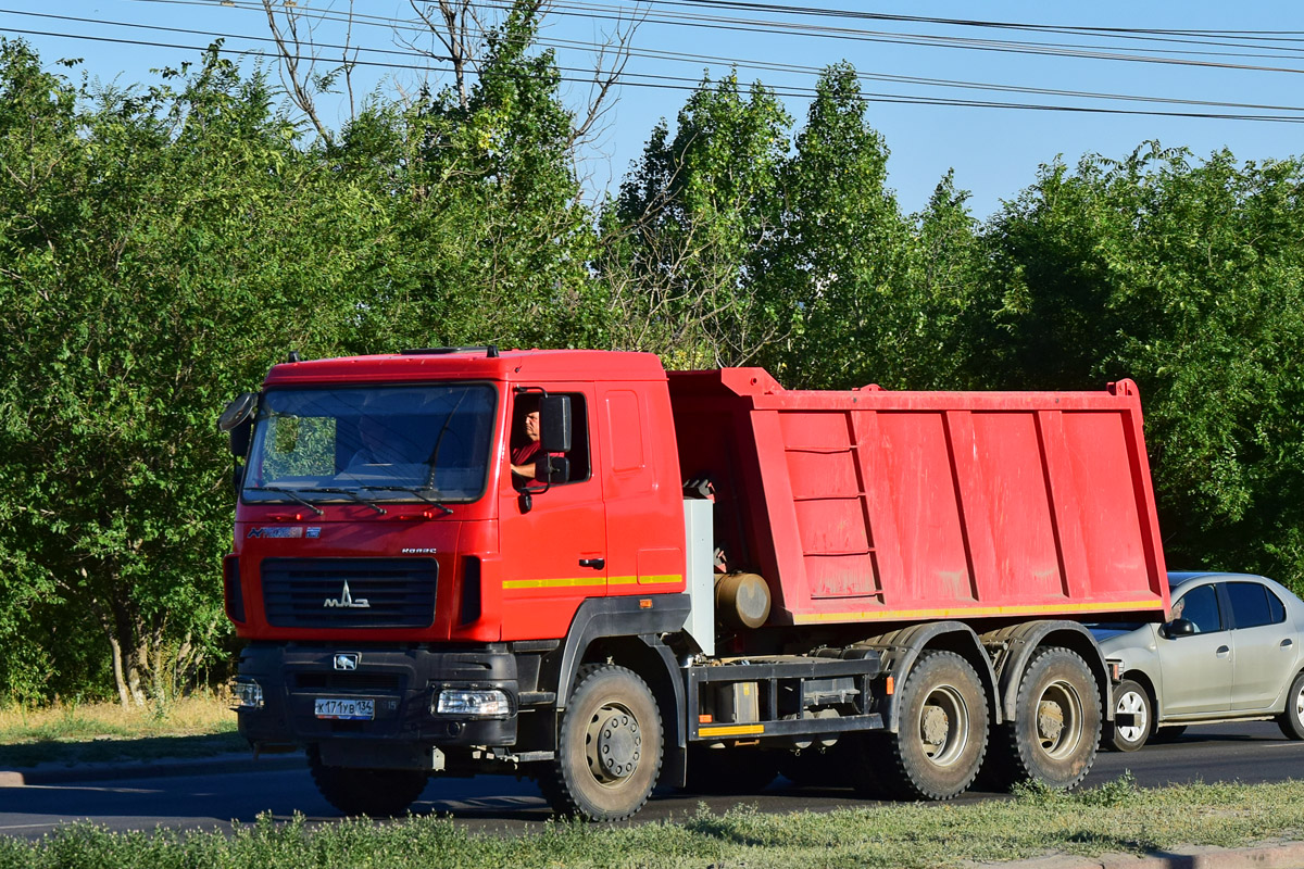 Волгоградская область, № К 171 УВ 134 — МАЗ-650126