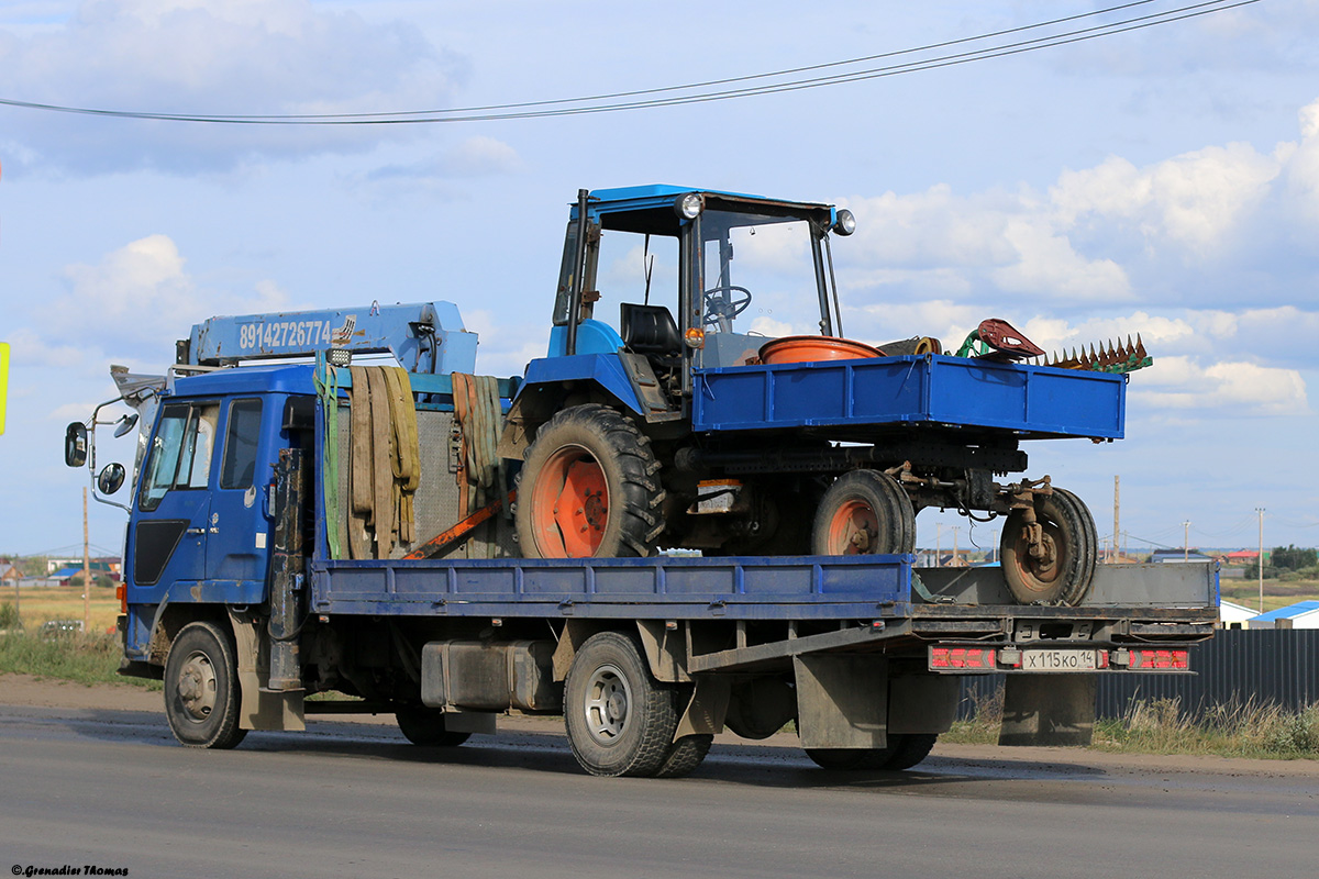 Саха (Якутия), № Х 115 КО 14 — Mitsubishi Fuso Fighter; Саха (Якутия), № (14) Б/Н СТ 0138 — Агромаш-30СШ