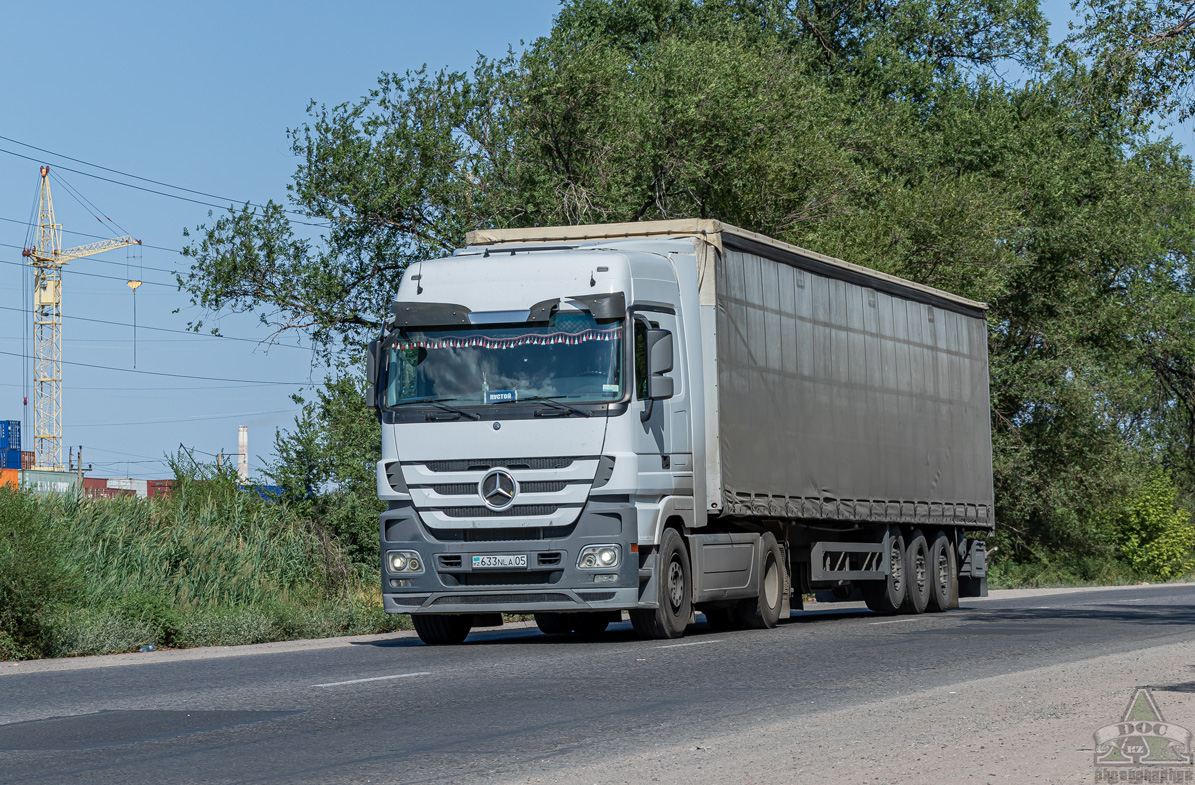 Алматинская область, № 633 NLA 05 — Mercedes-Benz Actros ('2009) 1844