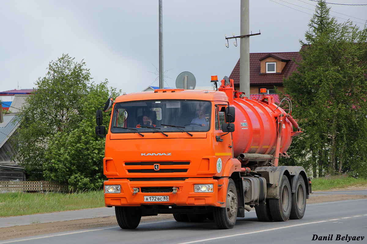 Ненецкий автономный округ, № А 172 ВС 83 — КамАЗ-65115-A4(23)