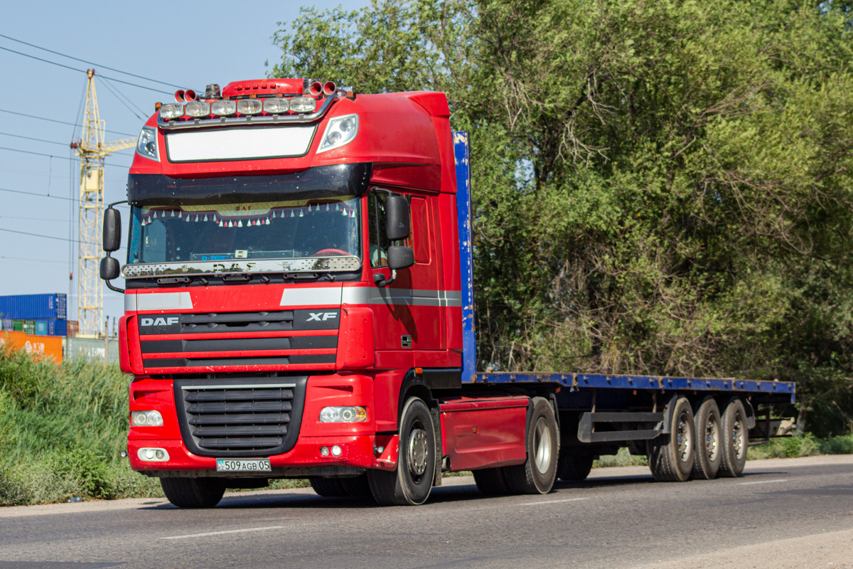 Алматинская область, № 509 AGB 05 — DAF XF105 FT