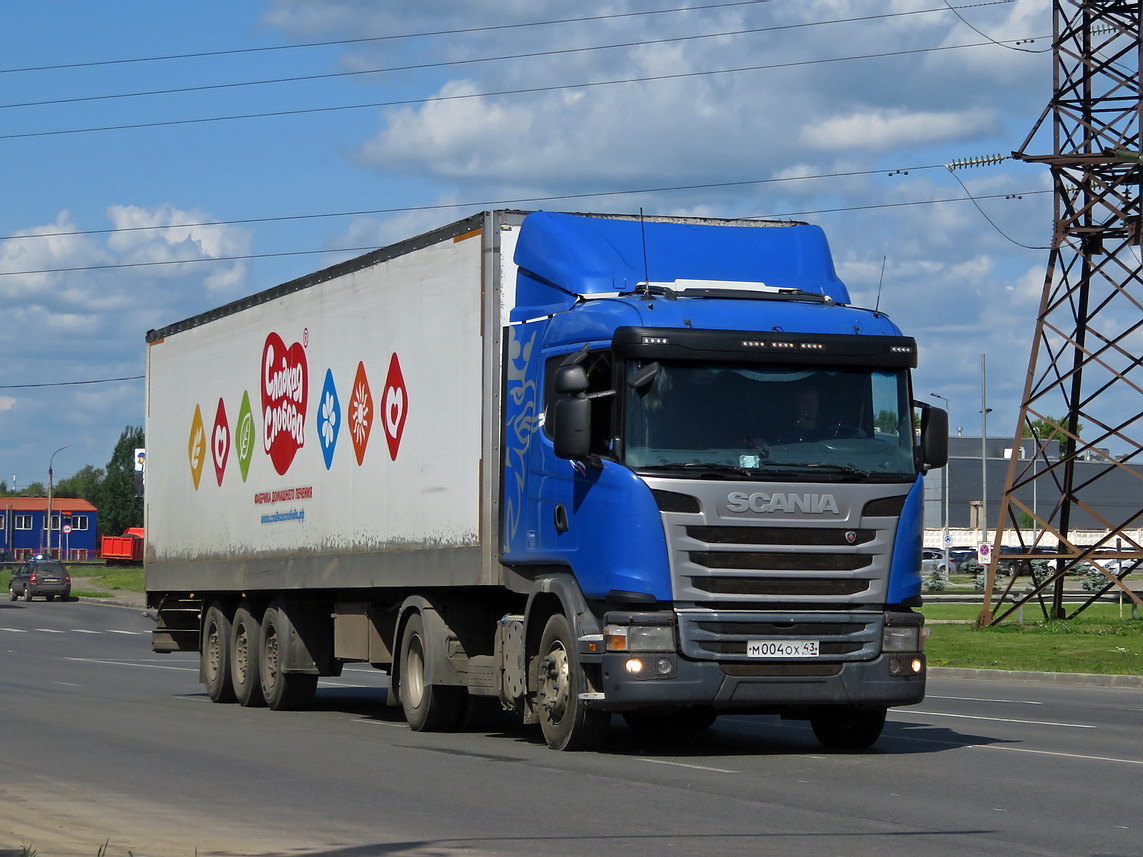 Кировская область, № М 004 ОХ 43 — Scania ('2013) G400