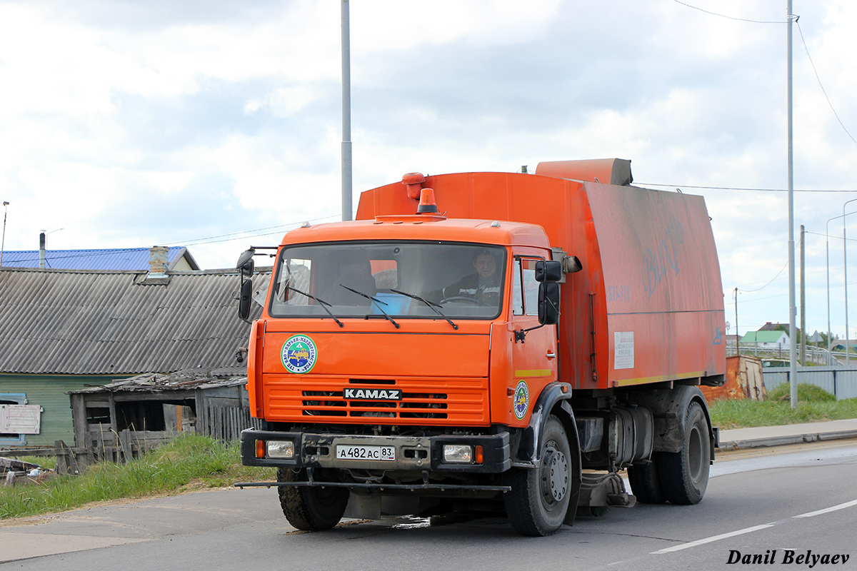 Ненецкий автономный округ, № А 482 АС 83 — КамАЗ-43253-A3(96)