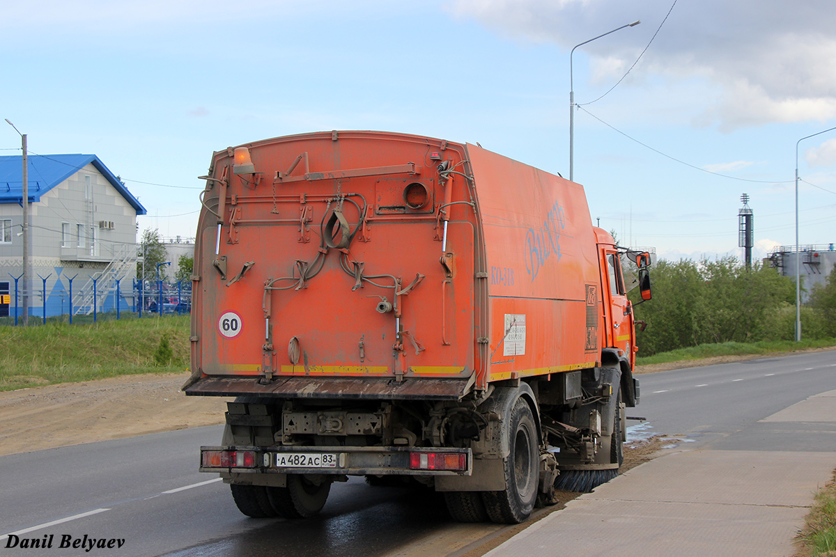 Ненецкий автономный округ, № А 482 АС 83 — КамАЗ-43253-A3