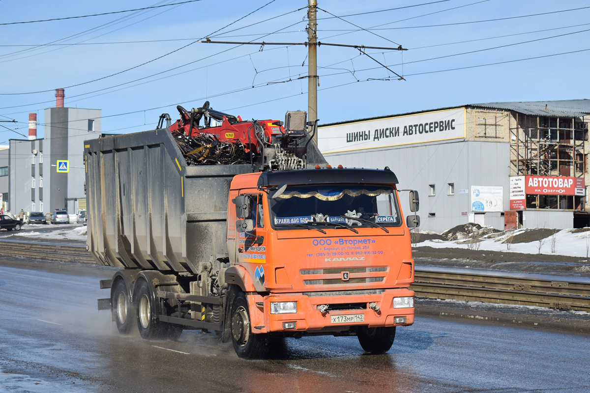 Алтайский край, № Х 173 МР 142 — КамАЗ-65115-A5