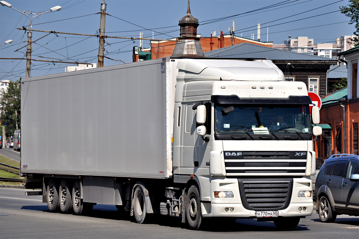 Псковская область, № Н 770 МА 60 — DAF XF105 FT