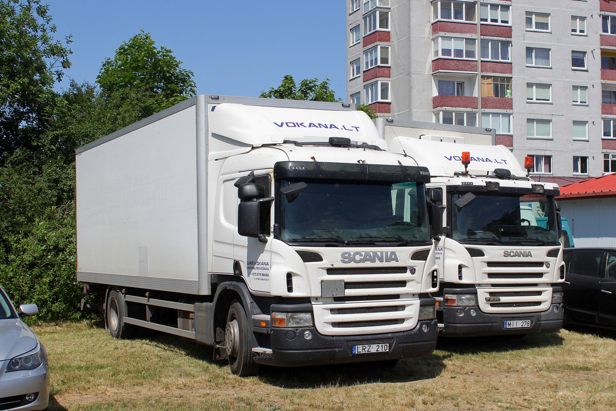 Литва, № LRZ 210 — Scania ('2004) P270