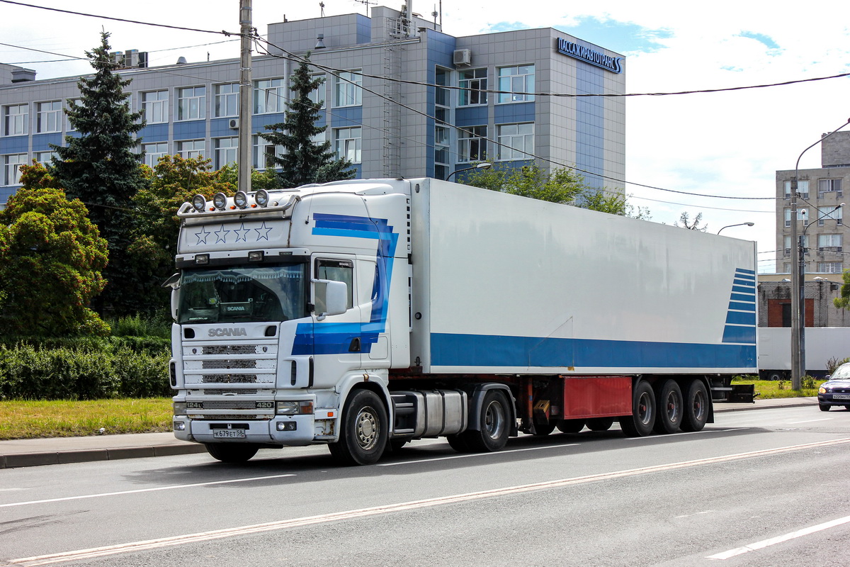 Пензенская область, № К 679 ЕТ 58 — Scania ('1996) R124L