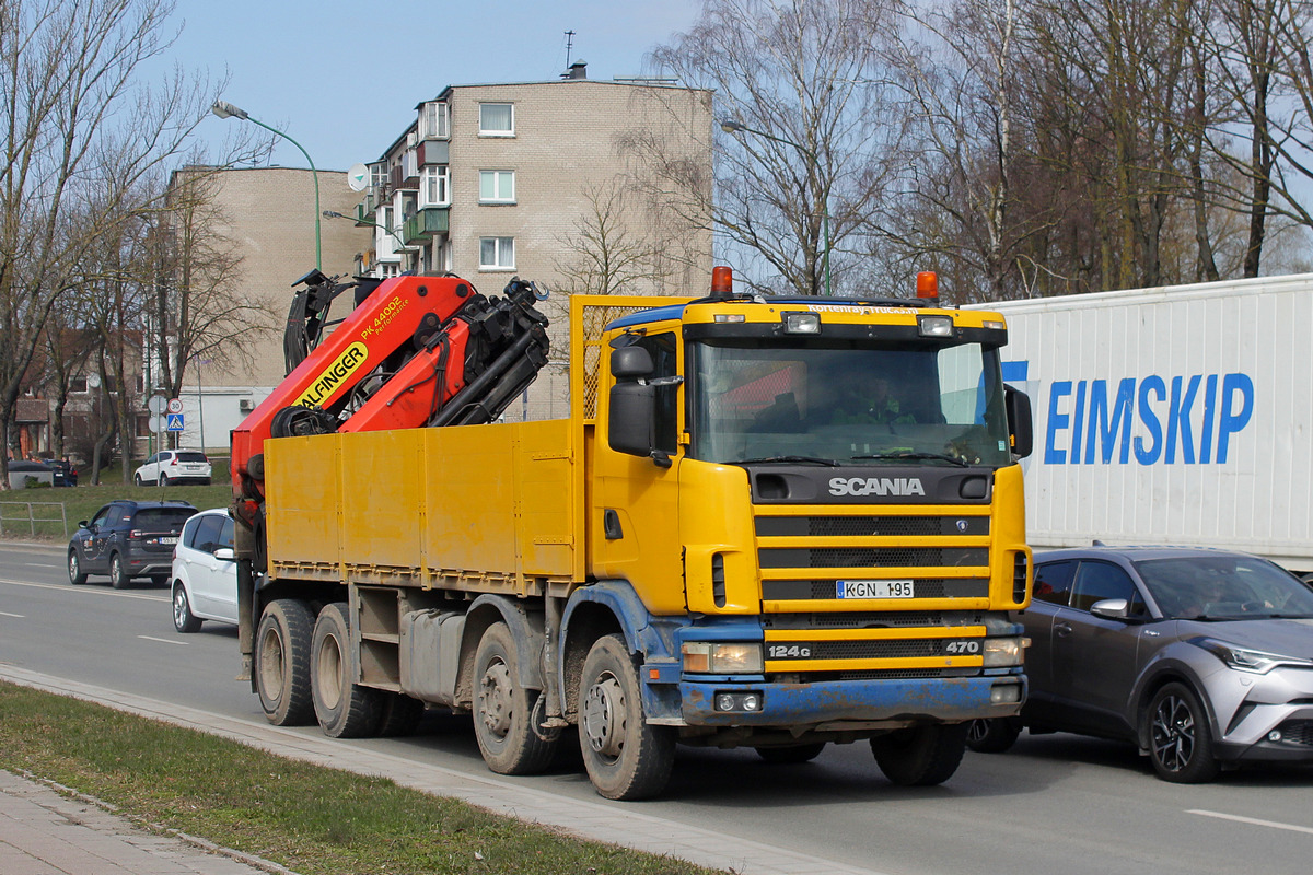 Литва, № KGN 195 — Scania ('1996) R124G