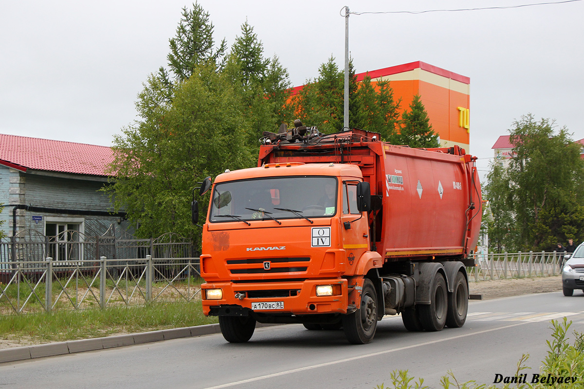 Ненецкий автономный округ, № А 170 ВС 83 — КамАЗ-65115 (общая модель)