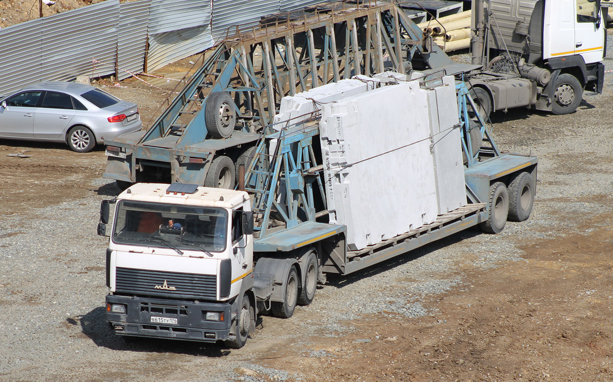 Челябинская область, № В 615 ТУ 174 — МАЗ-6430A8