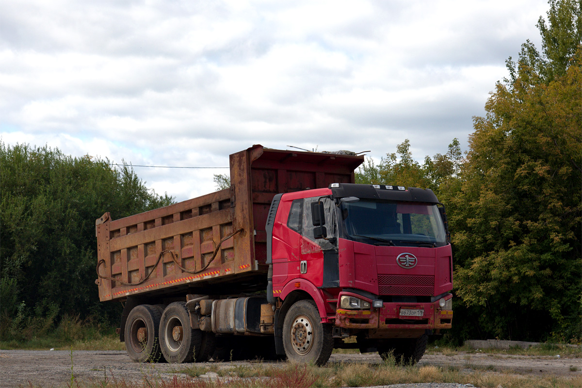 Тюменская область, № В 673 ОР 178 — FAW J6 CA3250