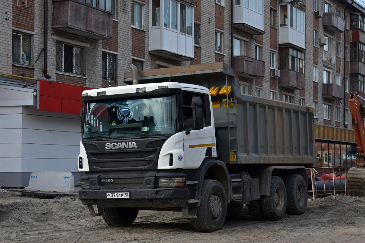 Тюменская область, № У 371 СР 72 — Scania ('2011) P400