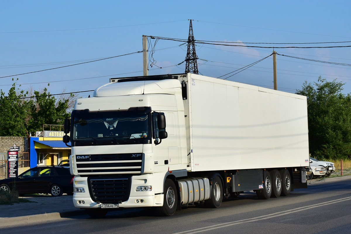 Волгоградская область, № С 206 МЕ 34 — DAF XF105 FT