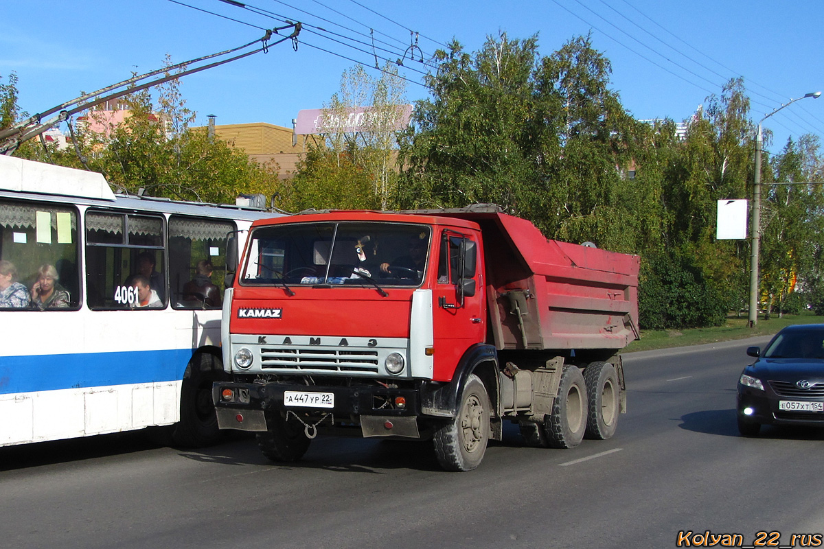 Алтайский край, № А 447 УР 22 — КамАЗ-5511