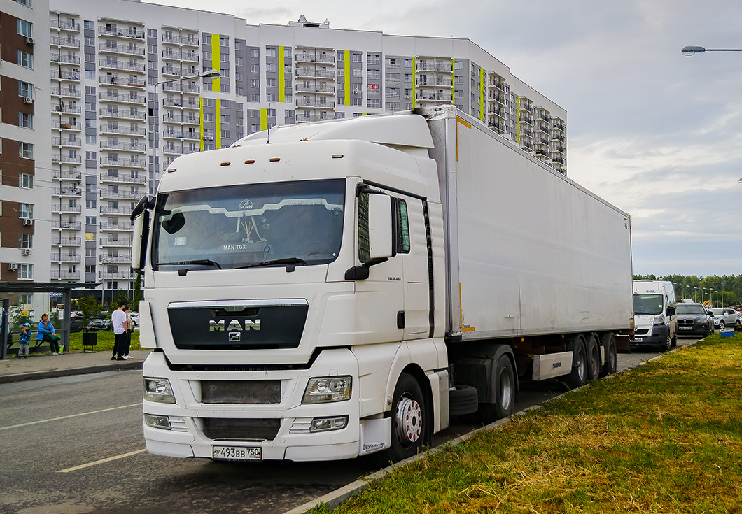 Пензенская область, № У 493 ВВ 750 — MAN TGX ('2007) 18.400