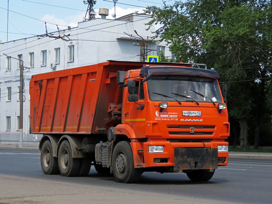 Кировская область, № Н 486 РН 43 — КамАЗ-6520-53