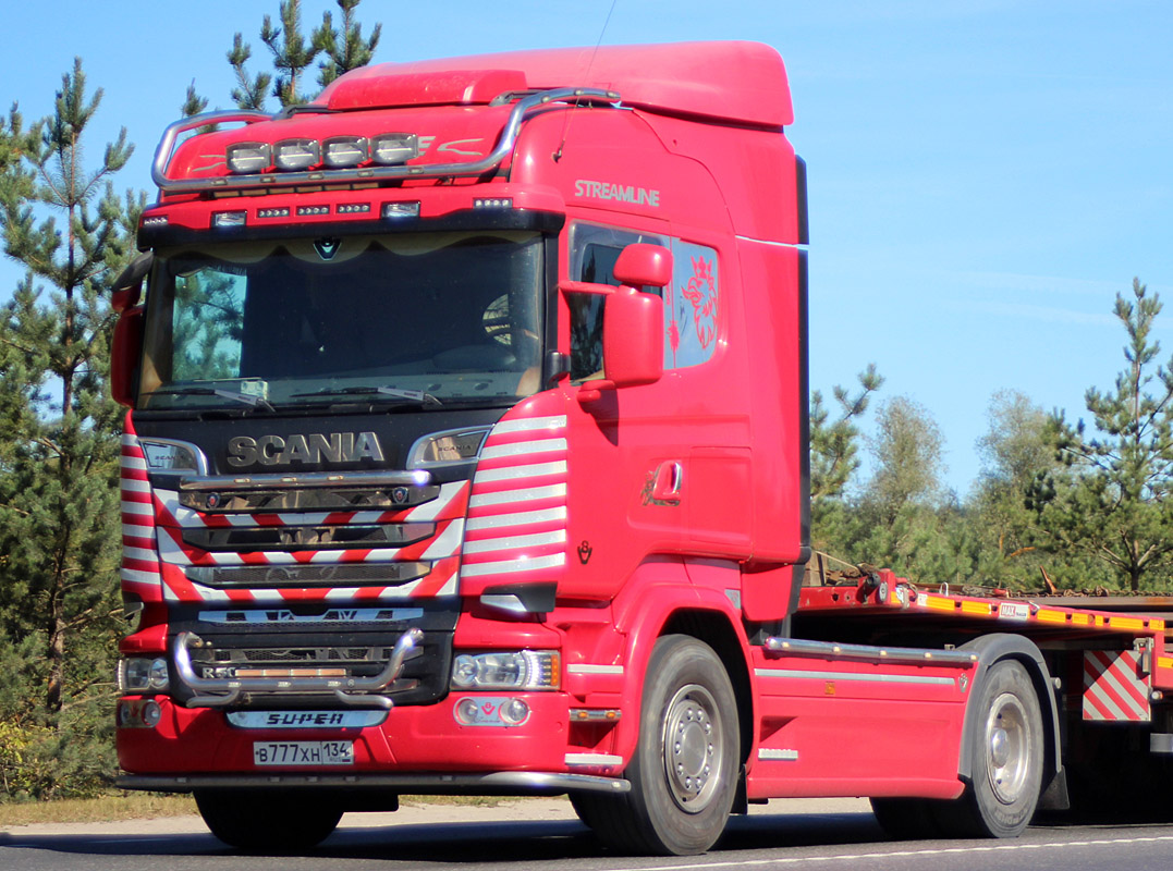 Волгоградская область, № В 777 ХН 134 — Scania ('2013) R500