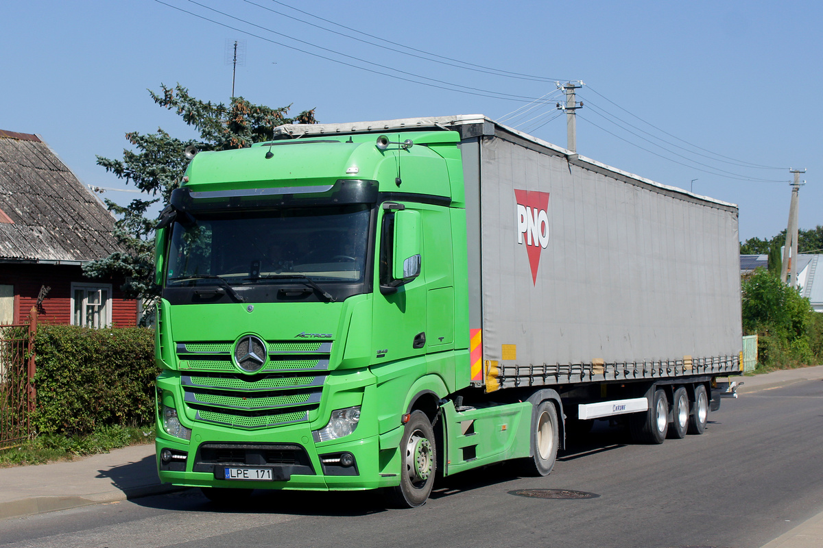 Литва, № LPE 171 — Mercedes-Benz Actros ('2011) 1848