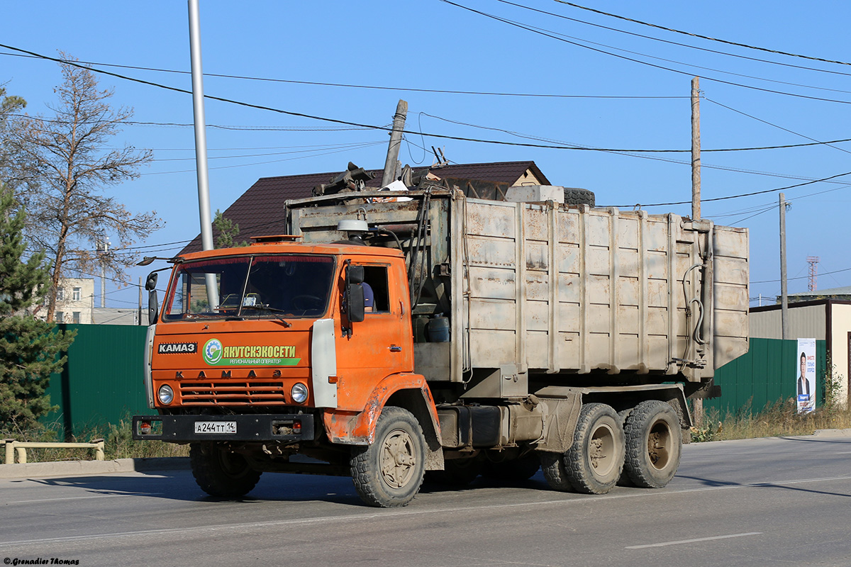 Саха (Якутия), № А 244 ТТ 14 — КамАЗ-53213