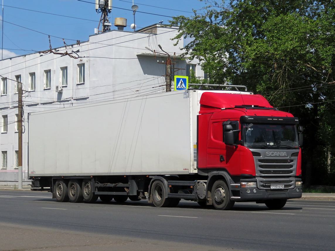 Кировская область, № У 113 УА 43 — Scania ('2013) G400