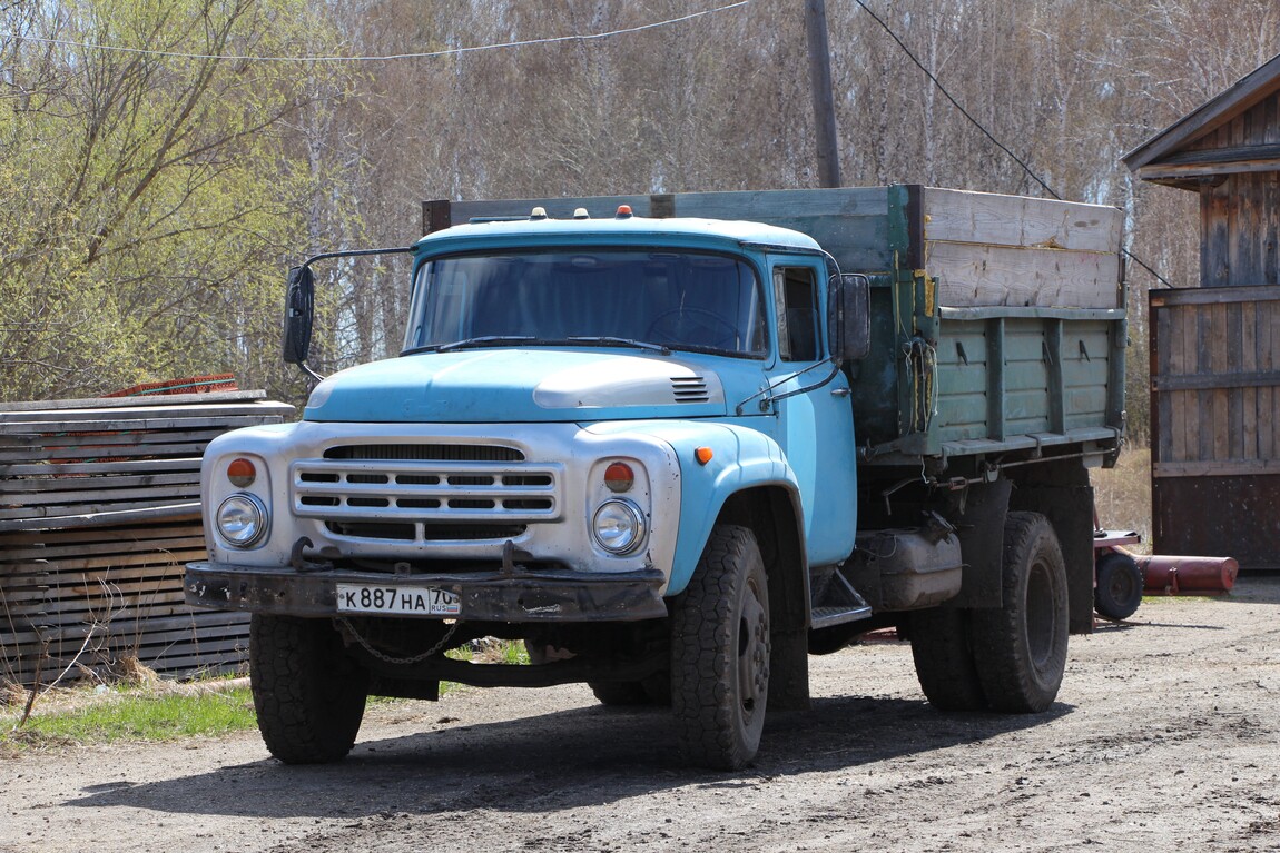 Томская область, № К 887 НА 70 — ЗИЛ-130 (общая модель)