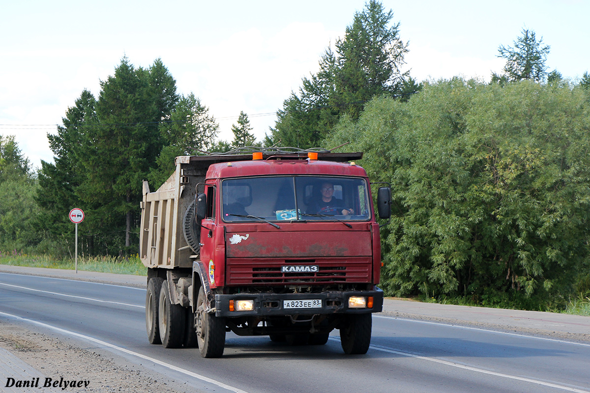 Ненецкий автономный округ, № А 823 ЕЕ 83 — КамАЗ-65115-01 [65115A]