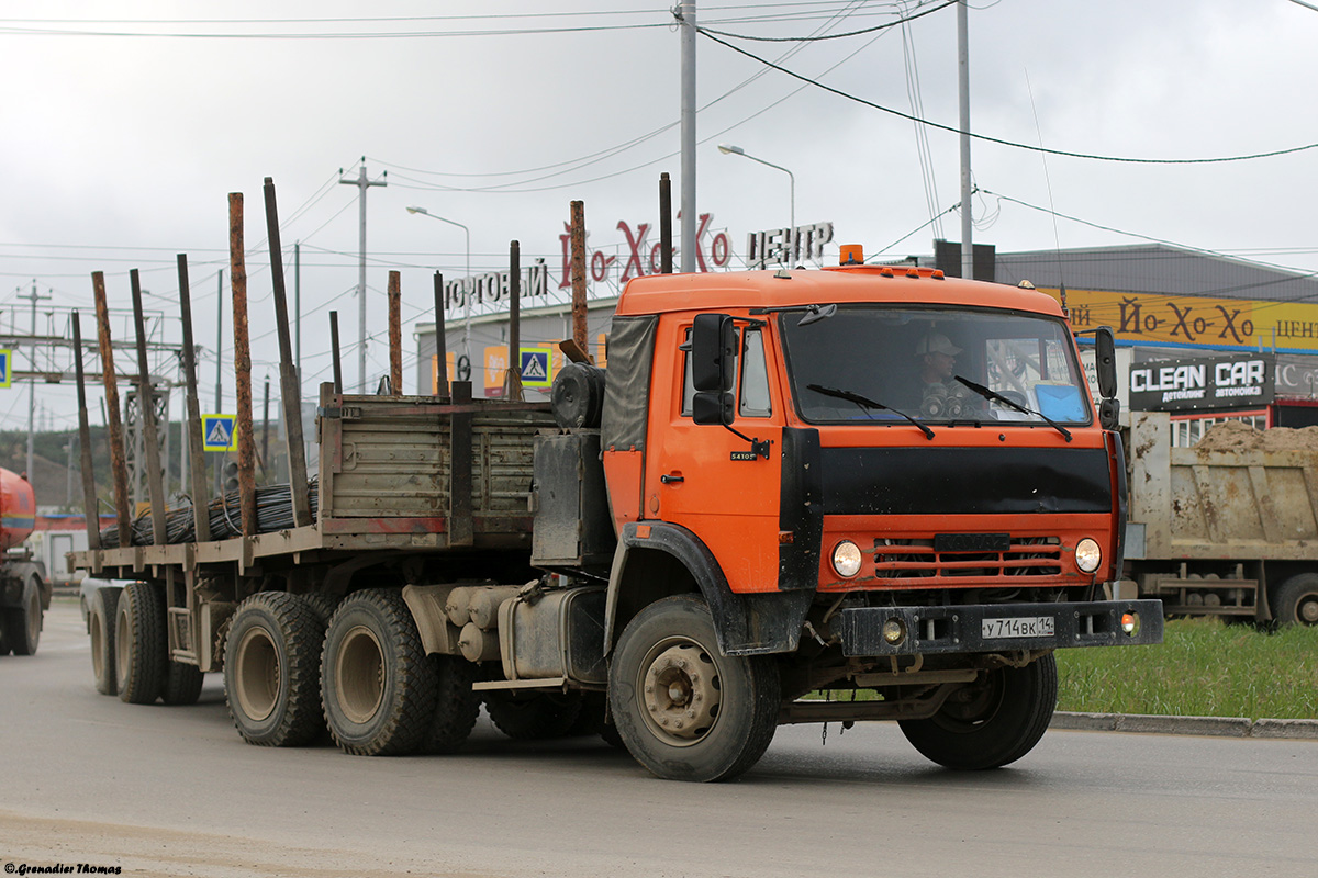 Саха (Якутия), № У 714 ВК 14 — КамАЗ-54112