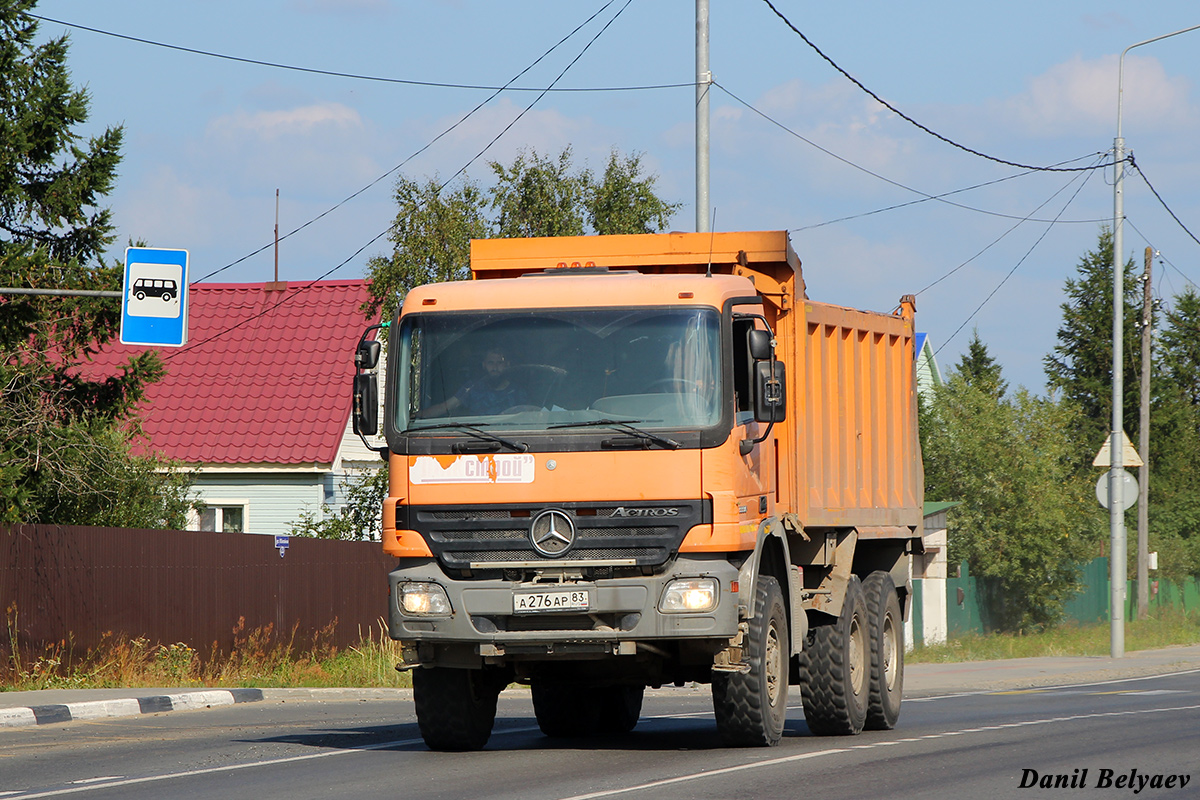 Ненецкий автономный округ, № А 276 АР 83 — Mercedes-Benz Actros ('2003) 3336