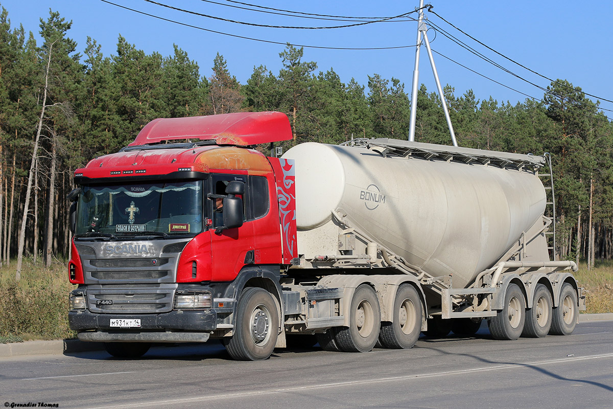 Саха (Якутия), № М 931 КТ 14 — Scania ('2011) P440