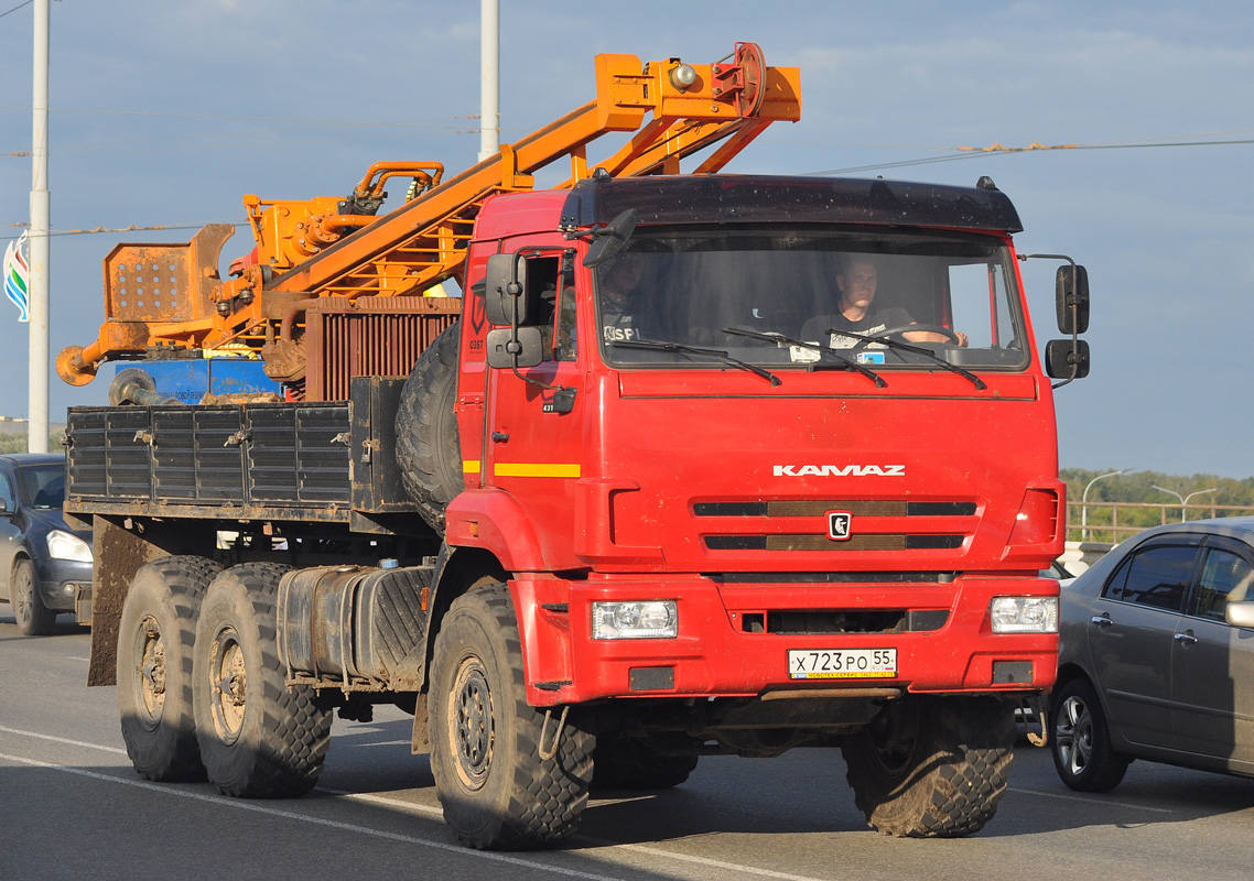 Омская область, № Х 723 РО 55 — КамАЗ-43118-50