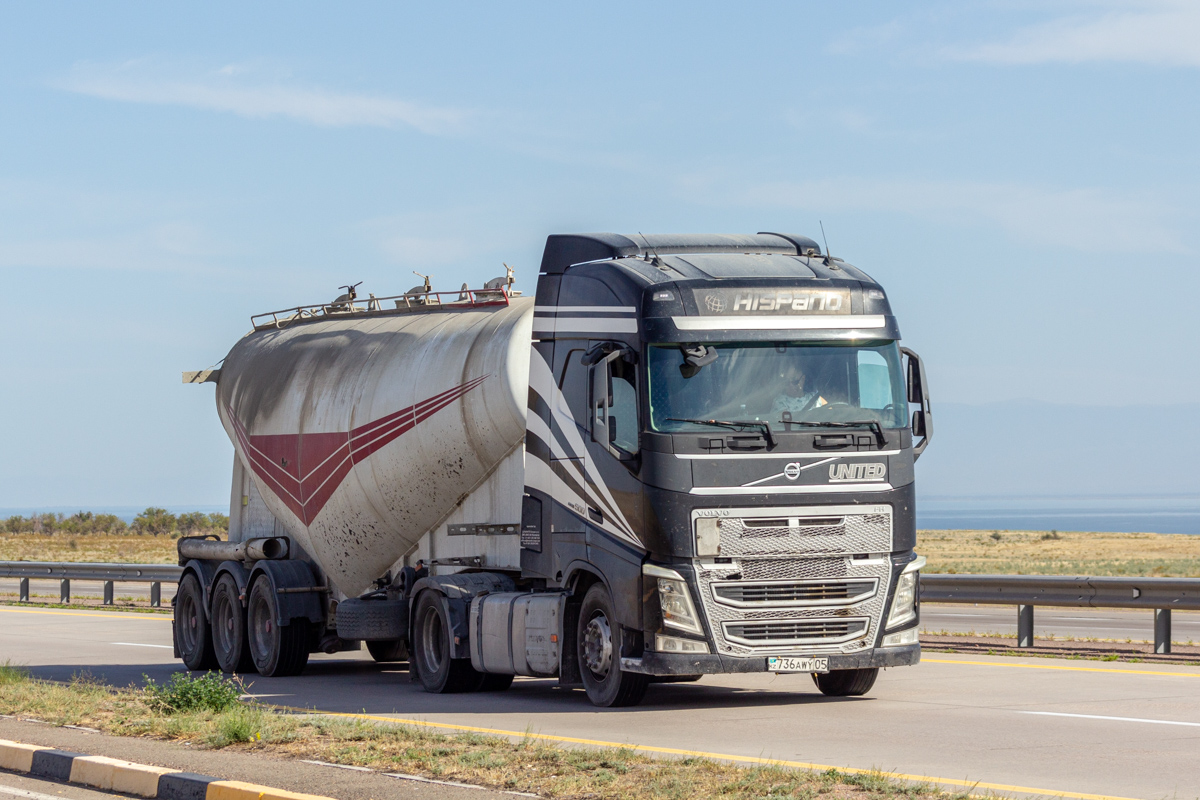 Алматинская область, № 736 AWY 05 — Volvo ('2012) FH.500