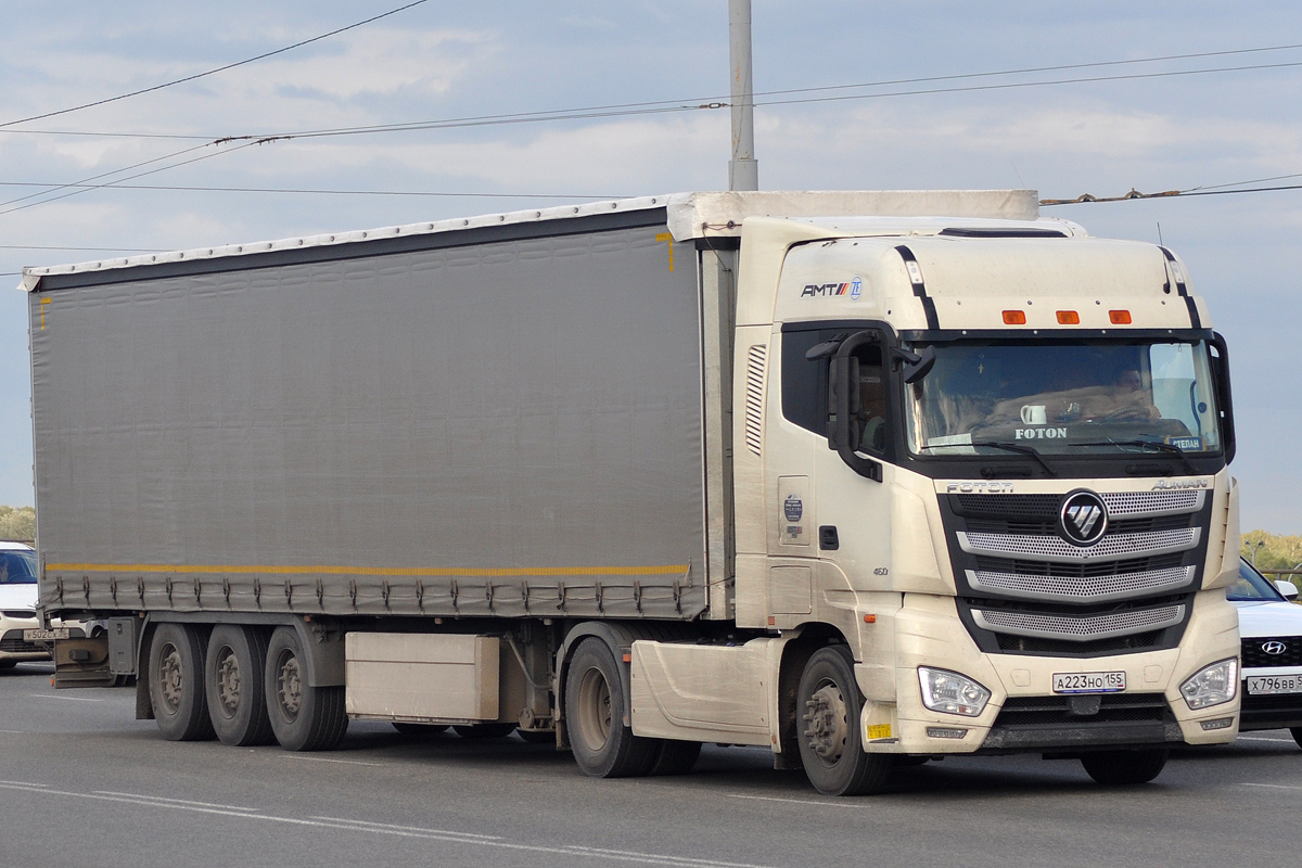 Омская область, № А 223 НО 155 — Foton Auman EST / EST-A (H5) BJ4189