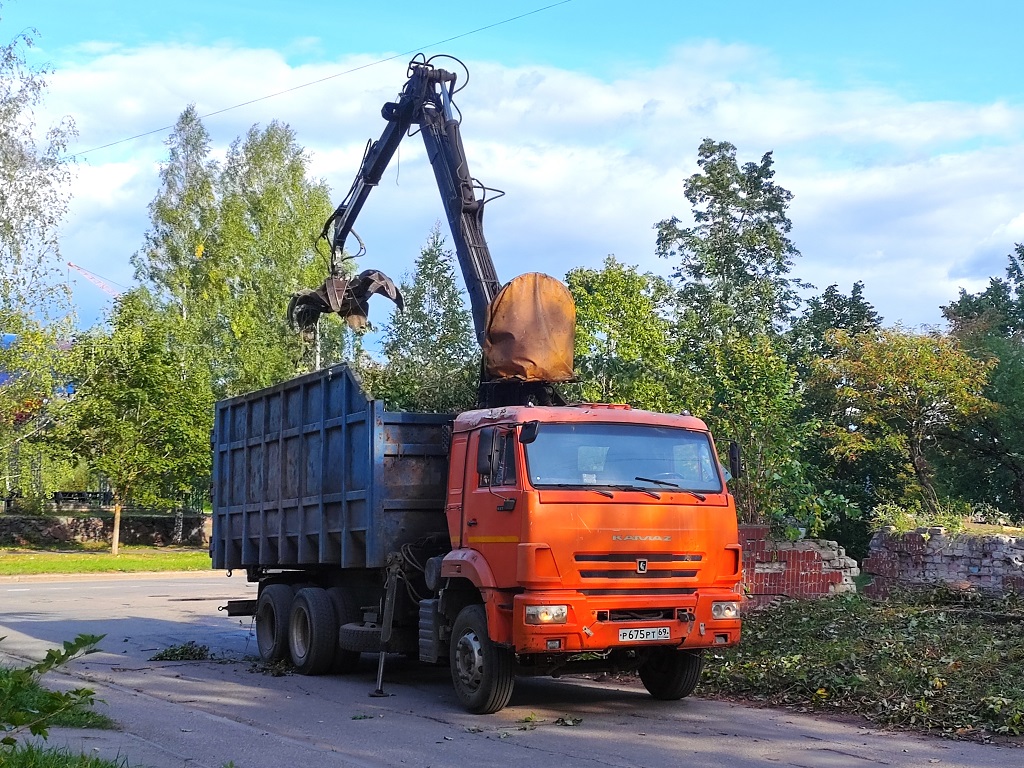 Тверская область, № Р 675 РТ 69 — КамАЗ-65115-A4