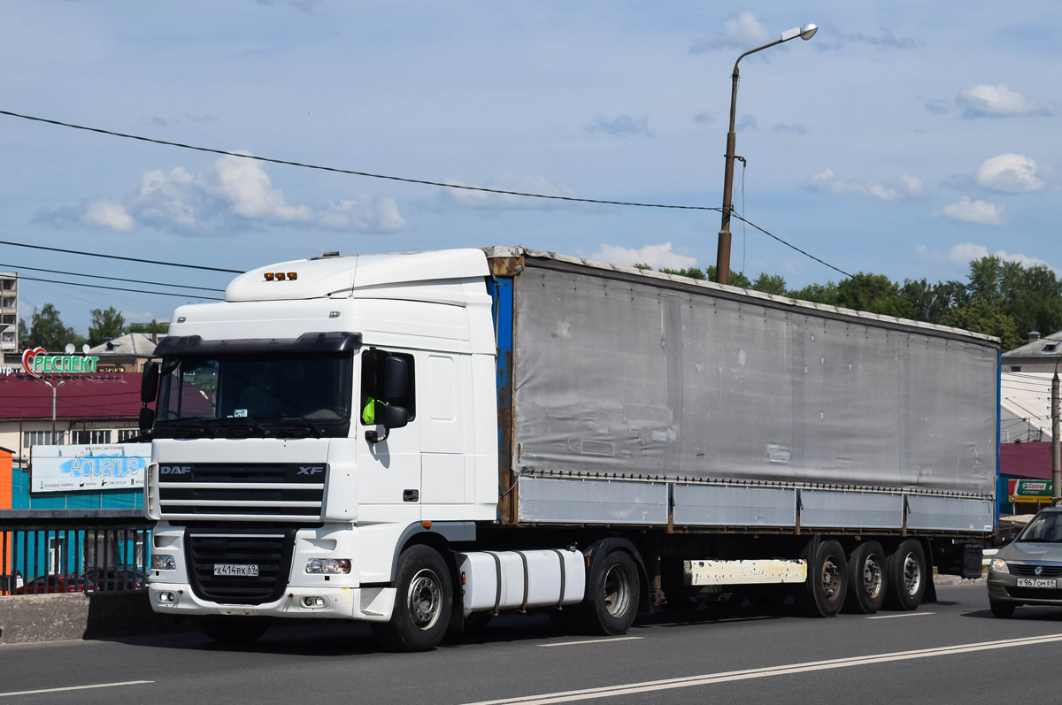 Тверская область, № Х 414 РХ 69 — DAF XF105 FT