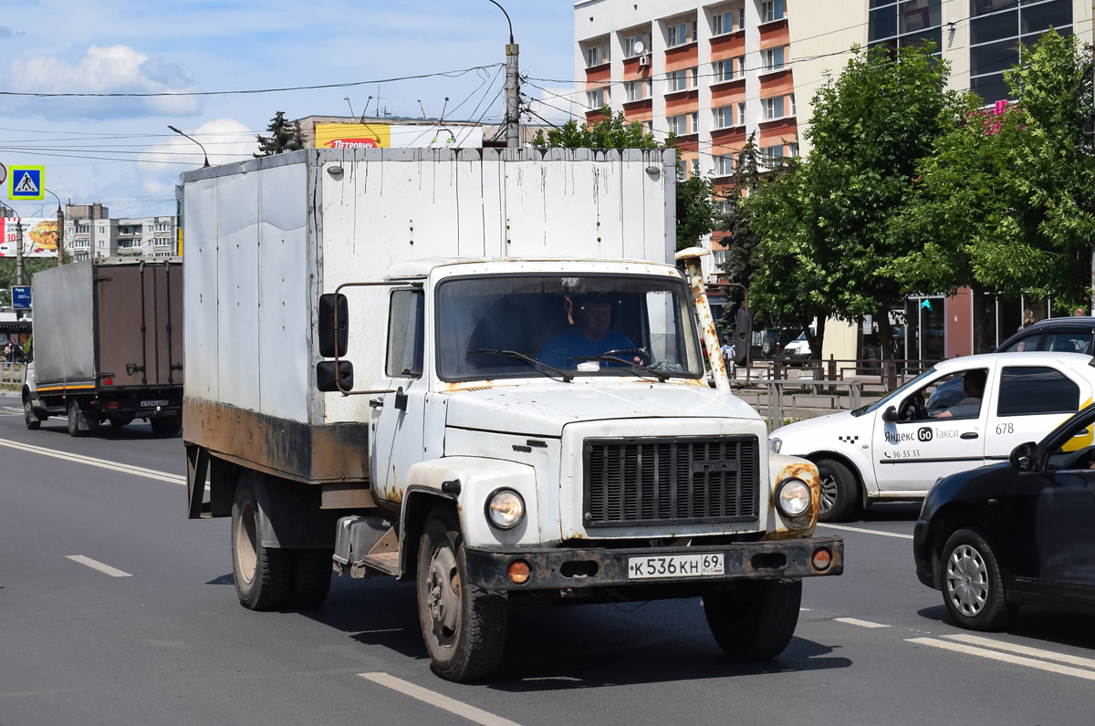 Тверская область, № К 536 КН 69 — ГАЗ-3309