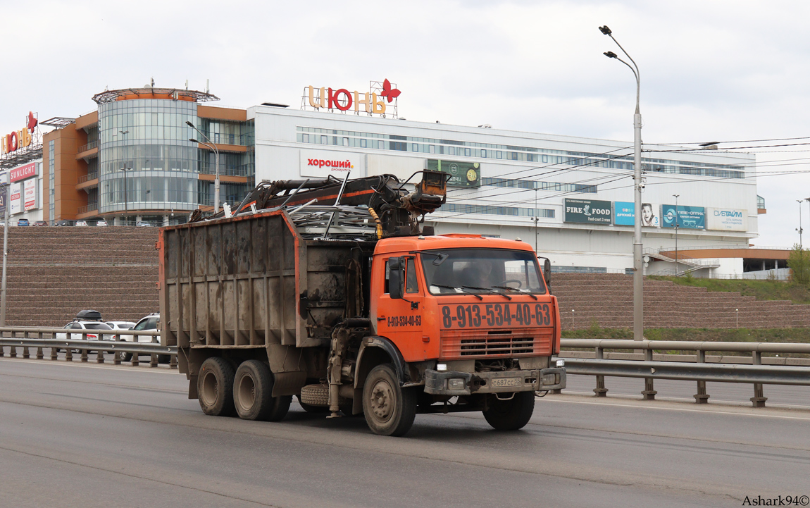 Красноярский край, № С 687 СС 55 — КамАЗ-53229-15 [53229R]