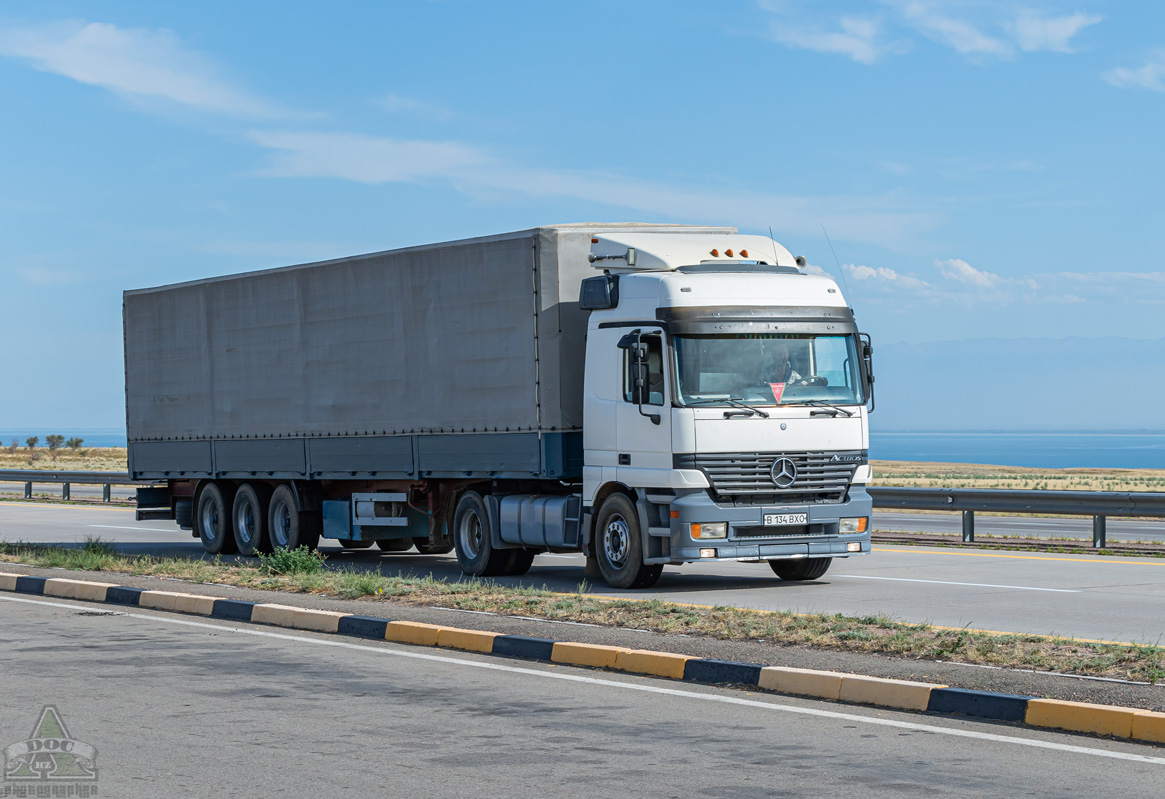 Алматинская область, № B 134 BXO — Mercedes-Benz Actros ('1997) 1835