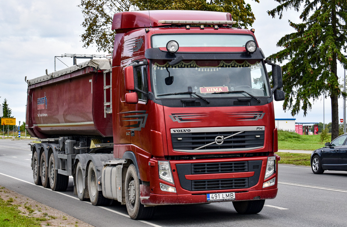 Эстония, № 491 LMB — Volvo ('2008) FH.540