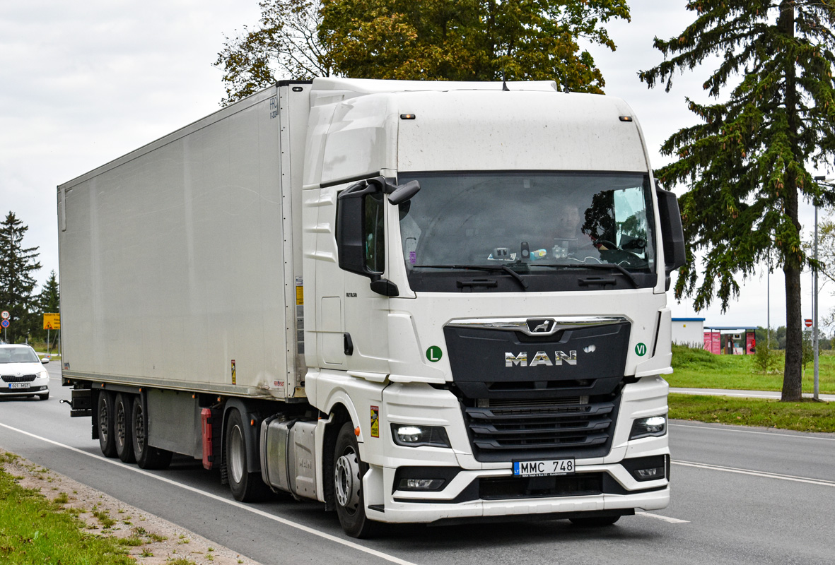 Литва, № MMC 748 — MAN TGX ('2020) (Общая модель)