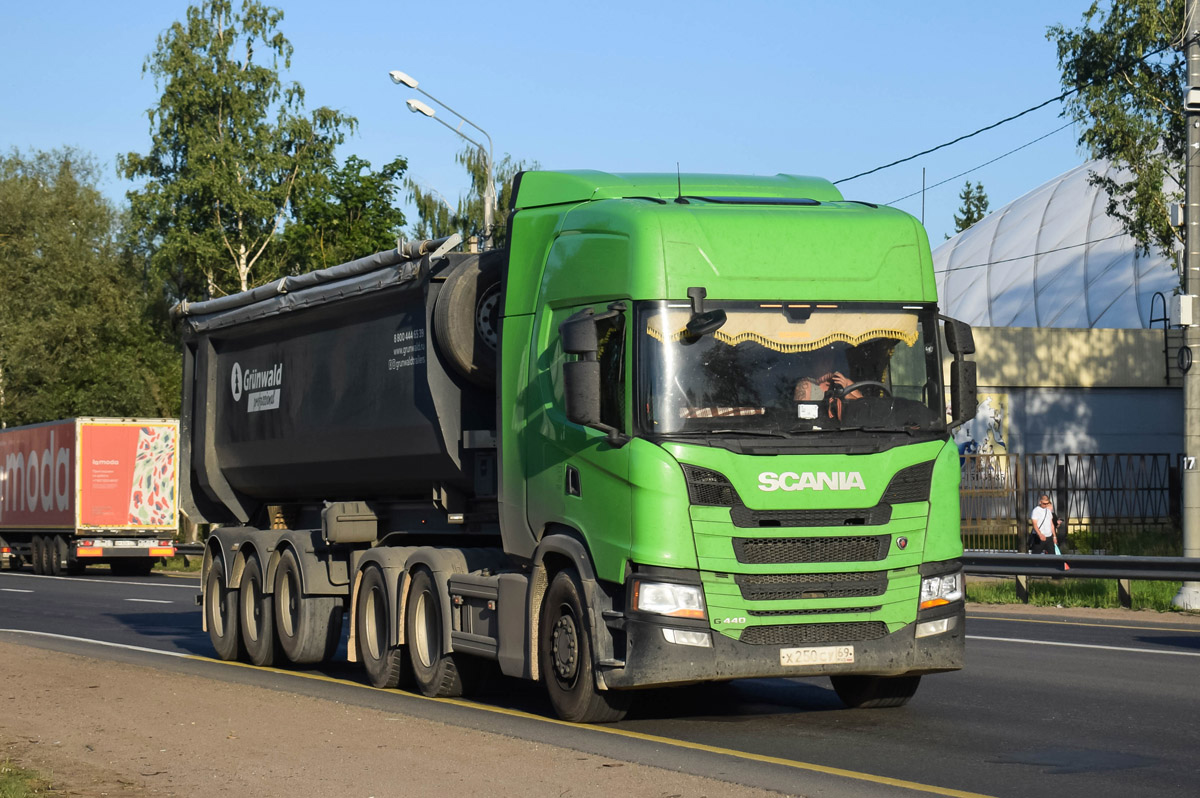 Тверская область, № Х 250 СУ 69 — Scania ('2016) G440