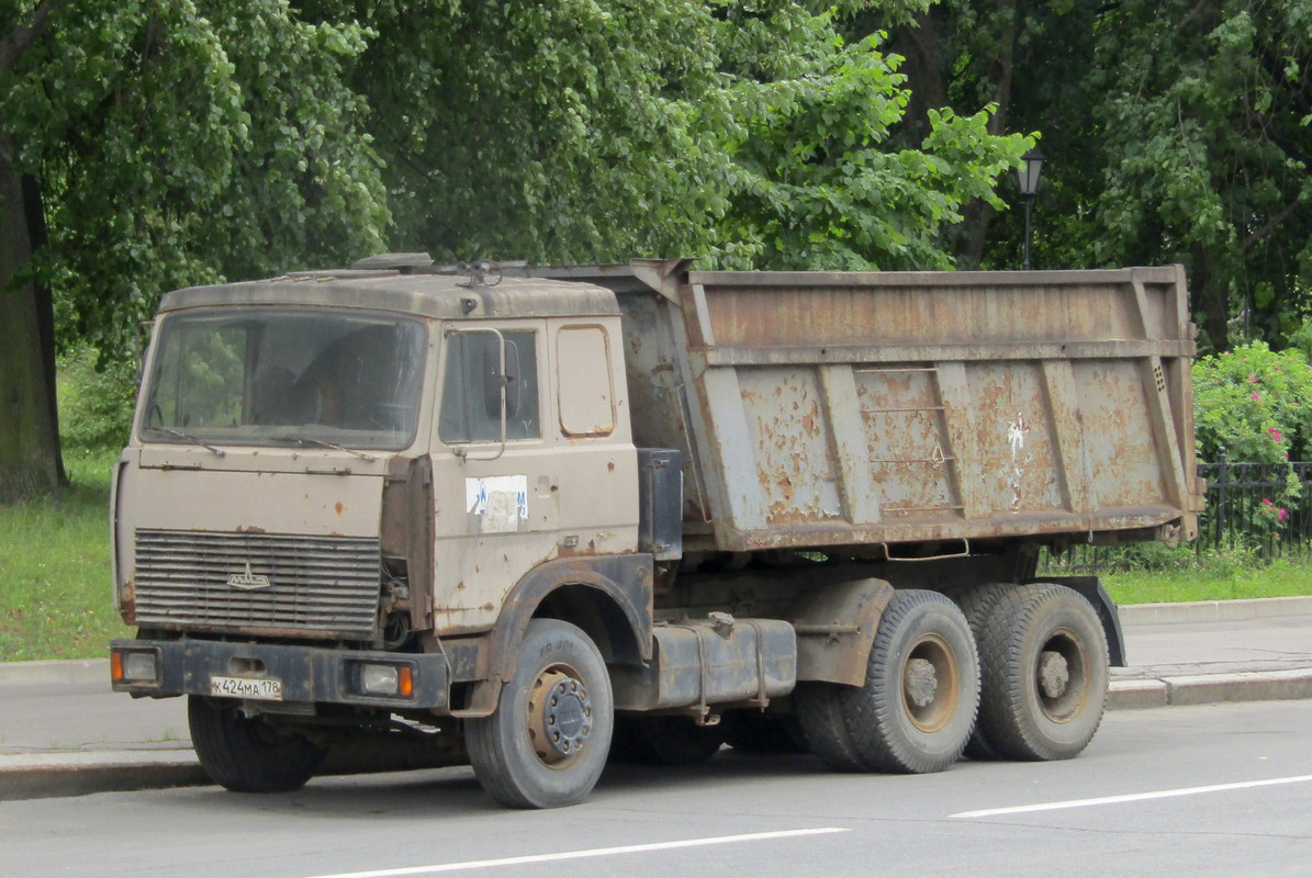 Санкт-Петербург, № К 424 МА 178 — МАЗ-5516 [551600]