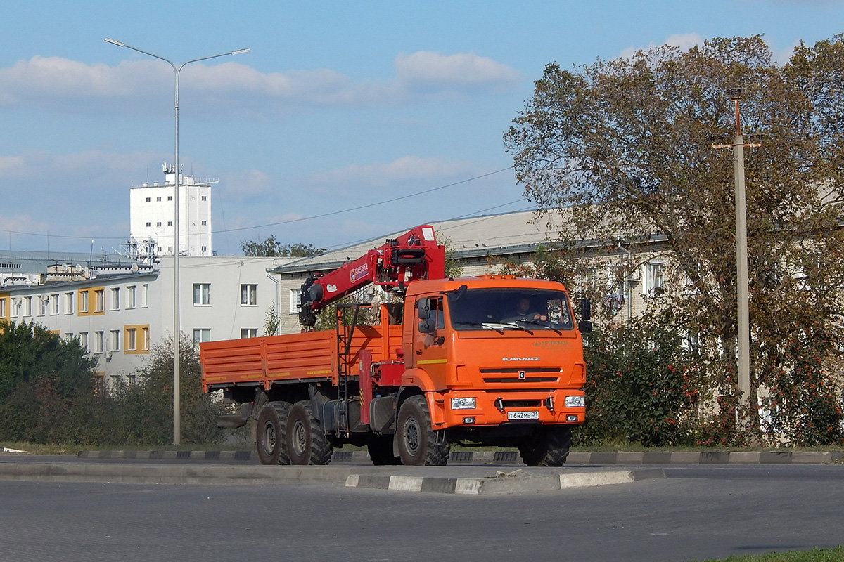 Белгородская область, № Т 642 МЕ 31 — КамАЗ-43118-15 [43118R]