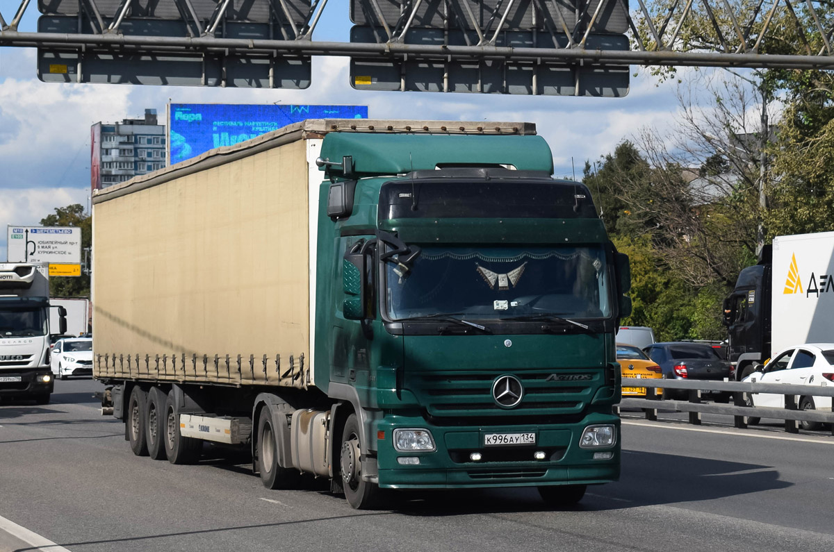 Волгоградская область, № К 996 АУ 134 — Mercedes-Benz Actros ('2003) 1841