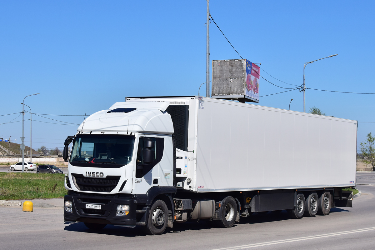 Саратовская область, № Т 931 КМ 64 — IVECO Stralis ('2007) 420