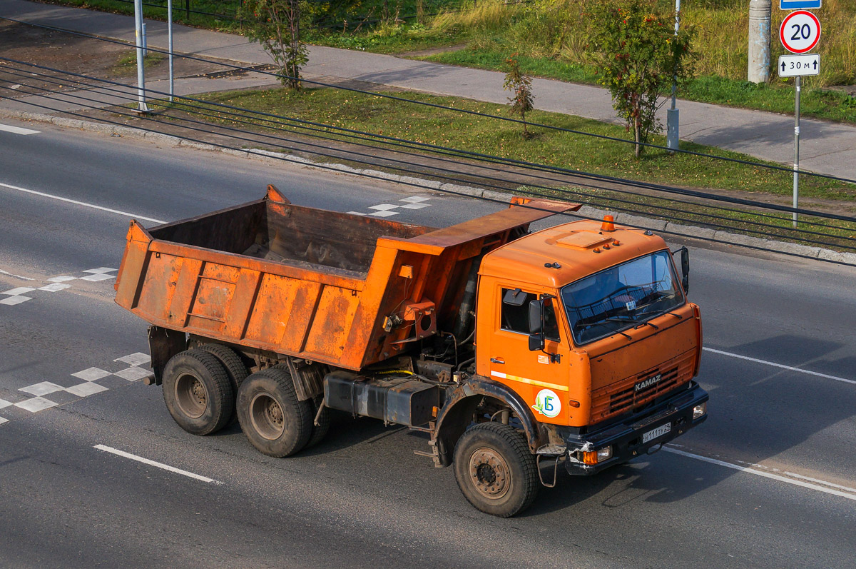 Архангельская область, № Н 111 ТУ 29 — КамАЗ-65111 [651110]